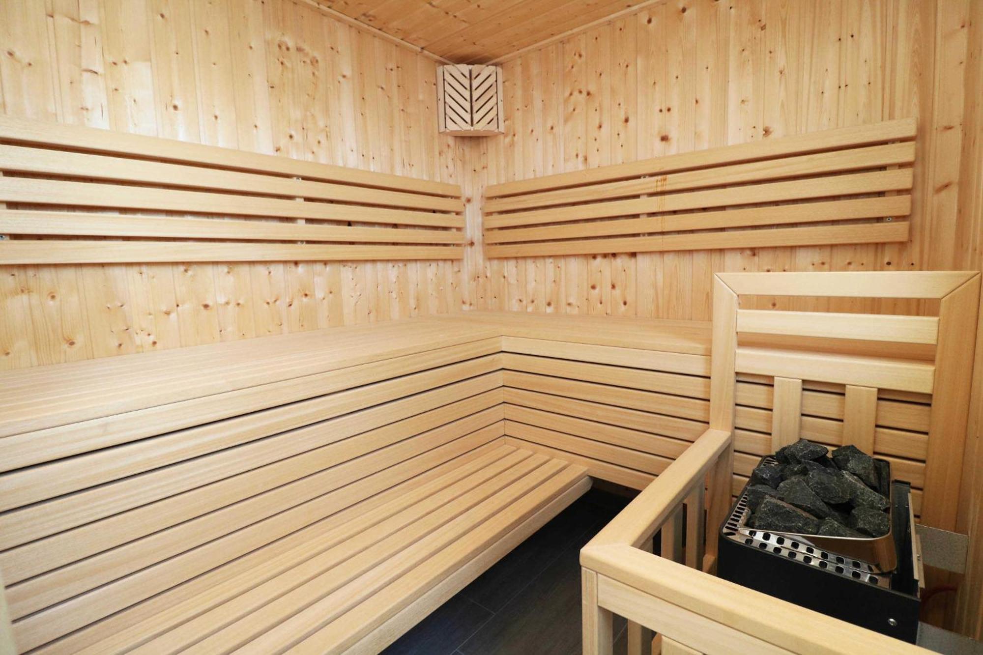 Ferienhaus Wis Mit Sauna Karlshagen Bagian luar foto